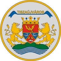 Tiszaújváros hivatalos címere